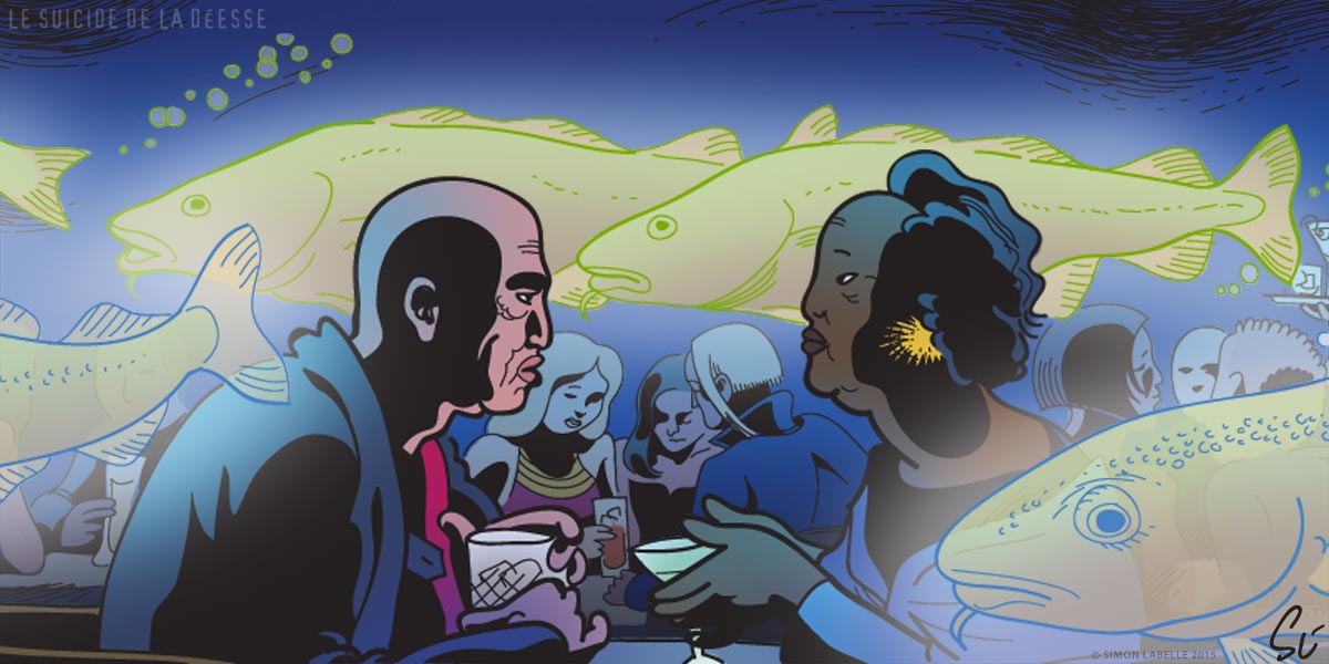 Le futur nostalgique du présent: Ariane et Oli au bar Les paradis perdus · Le suicide de la Déesse